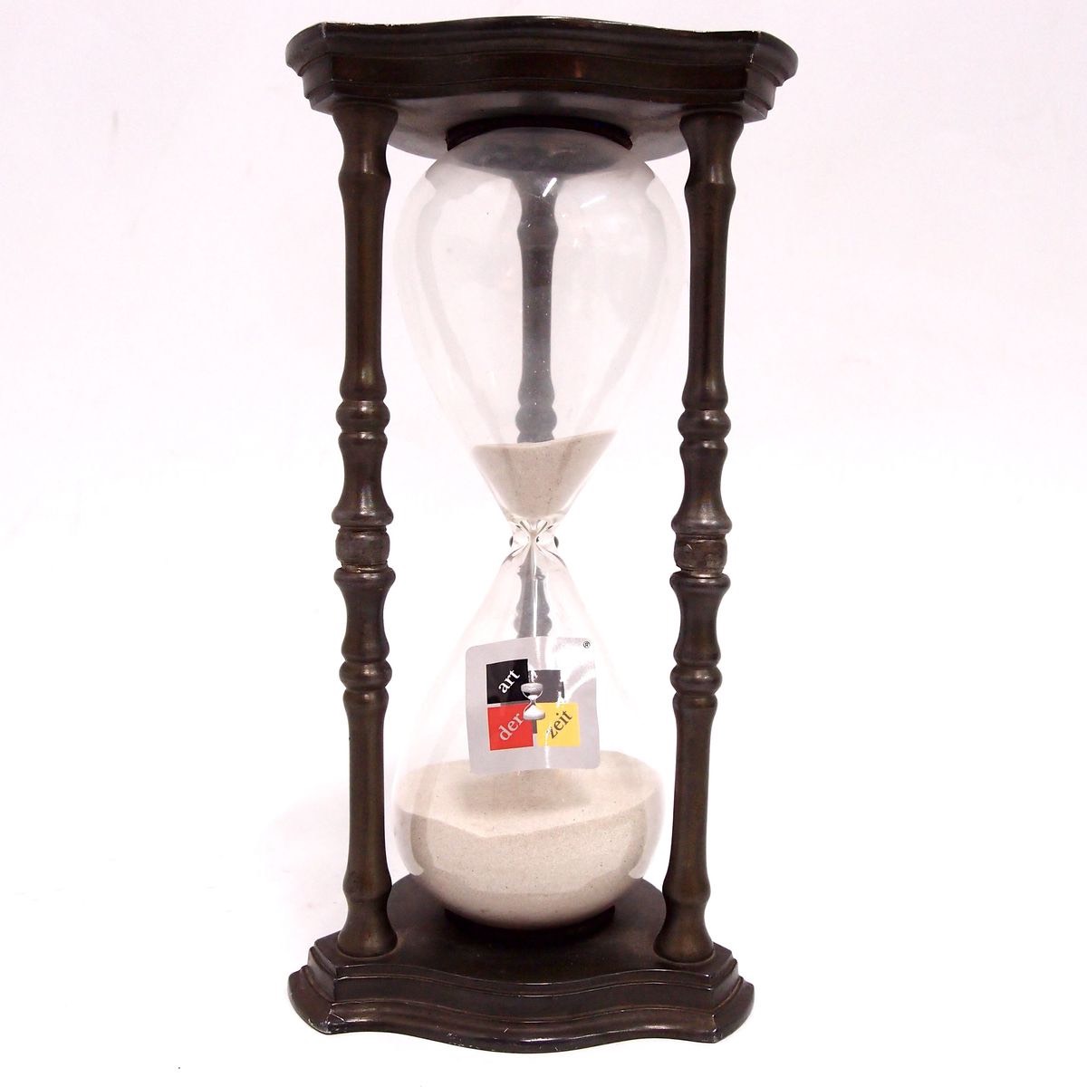 Sanduhr Zinn Glas 21 cm Laufzeit 60 min Carpe Diem Nutze die Stunde Stundenglas